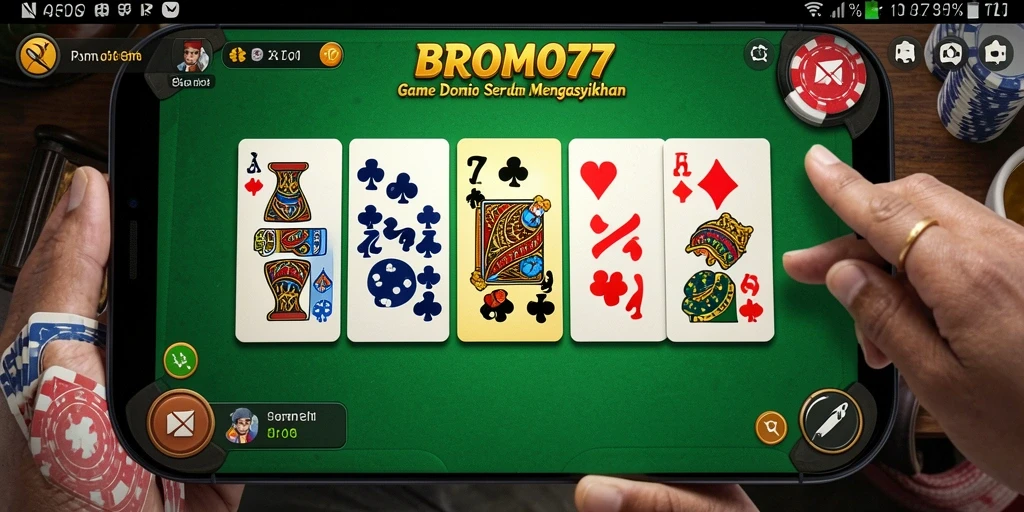 Tampilan gameplay BROMO77 yang menegangkan dan seru