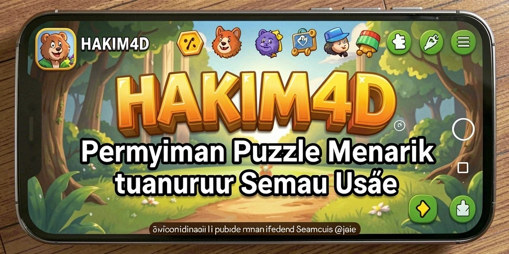 Screenshot HAKIM4D menampilkan gameplay Puzzle yang menantang.